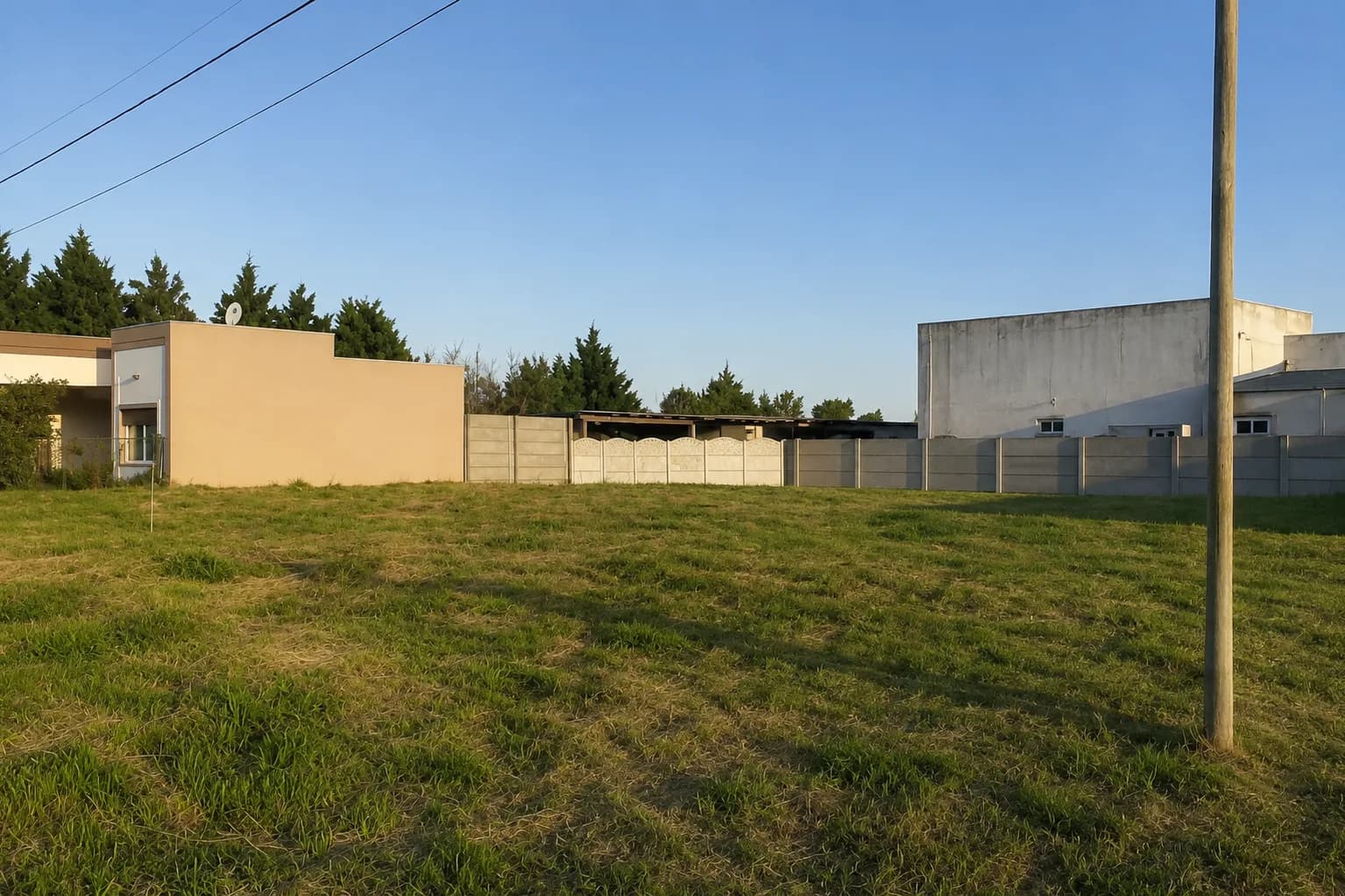 Terreno en equina.